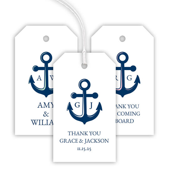 Anchor Hanging Gift Tags